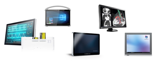 Een gevarieerd portfolio van medische AIO-PCs en tablets